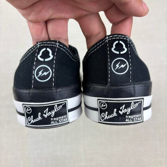 🏴☠️ 2020 Converse x Moncler x Fragment Chuck Taylor All Star 70 “Black” - Picture 6 of 6